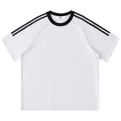 Men's Two-Tone Trim Short-Sleeve T-Shirt