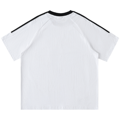 Men's Two-Tone Trim Short-Sleeve T-Shirt