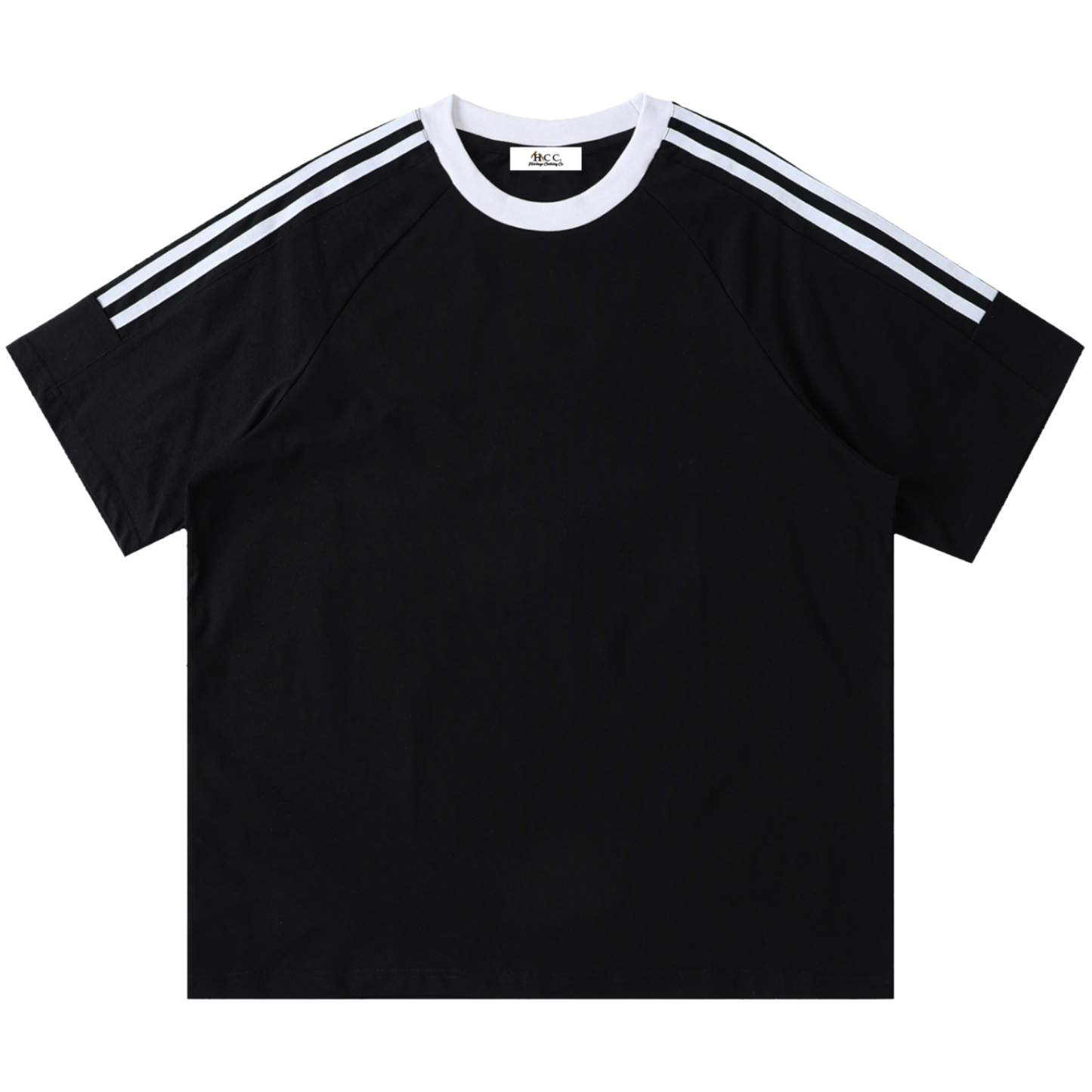 Men's Two-Tone Trim Short-Sleeve T-Shirt
