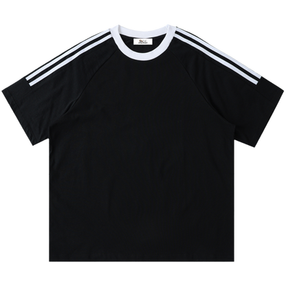 Men's Two-Tone Trim Short-Sleeve T-Shirt