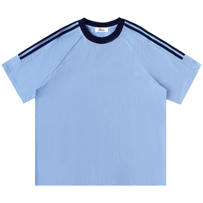 Men's Two-Tone Trim Short-Sleeve T-Shirt