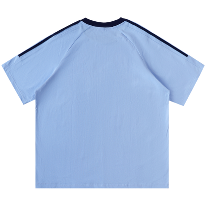 Men's Two-Tone Trim Short-Sleeve T-Shirt