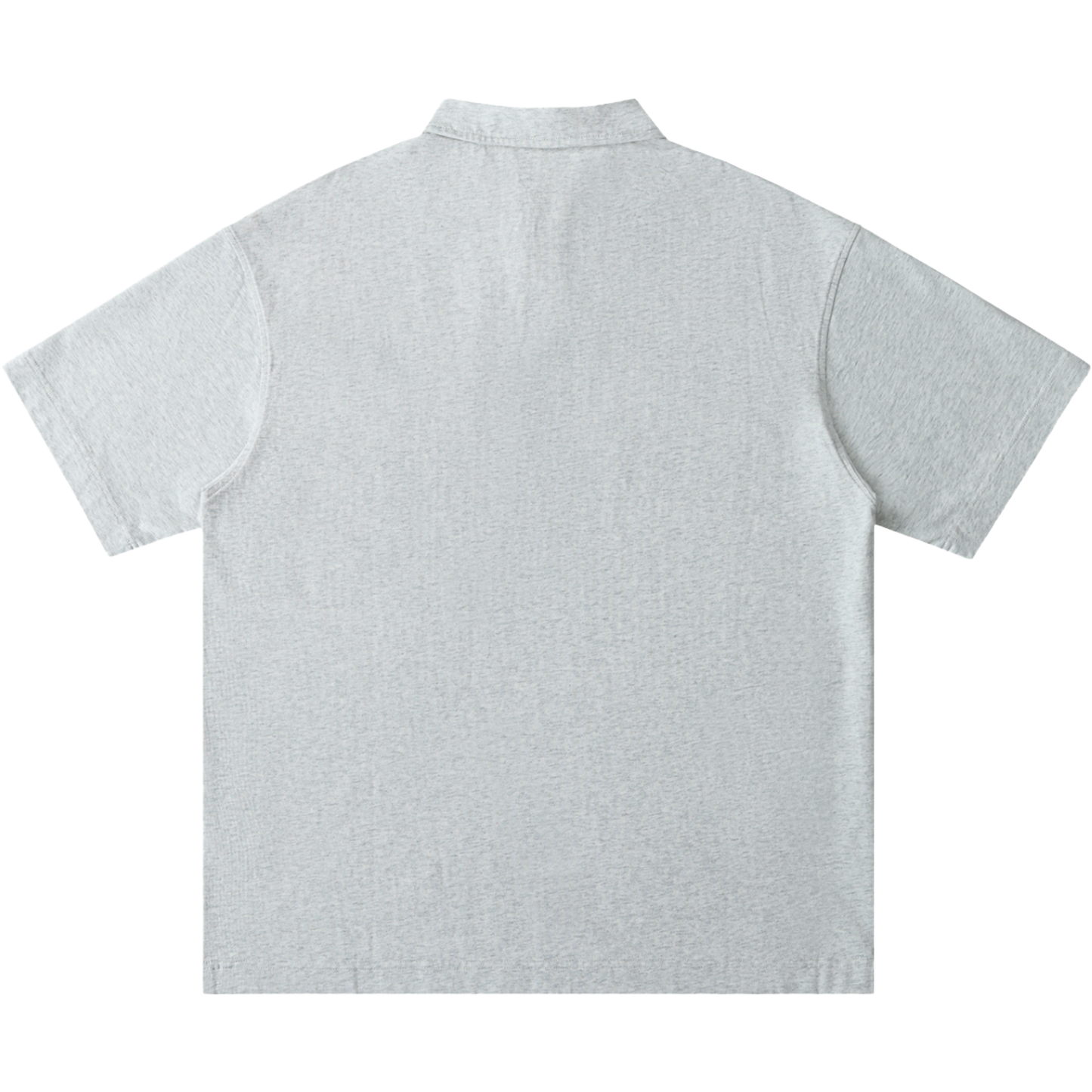 Men's One-Button Short-Sleeve Polo Shirt