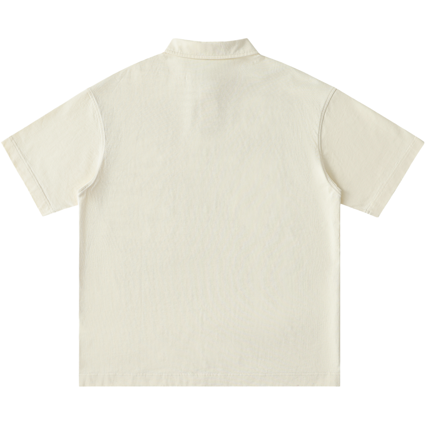 Men's One-Button Short-Sleeve Polo Shirt