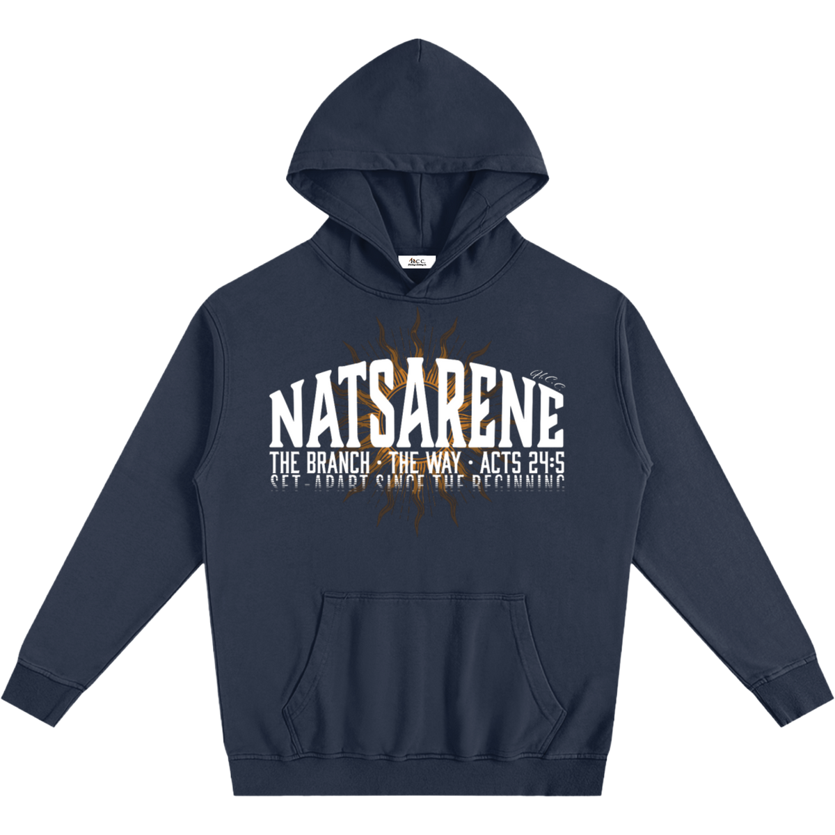 Natsarene Men's Oversized Essential Hoodie