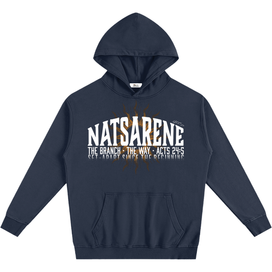 Natsarene Men's Oversized Essential Hoodie