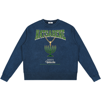 Natsarene Men's Oversized Sweater