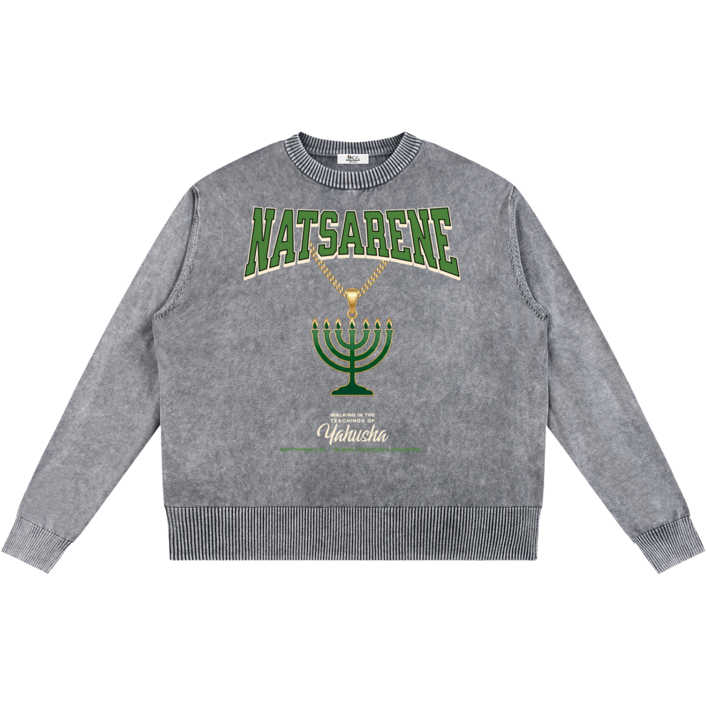 Natsarene Men's Oversized Sweater