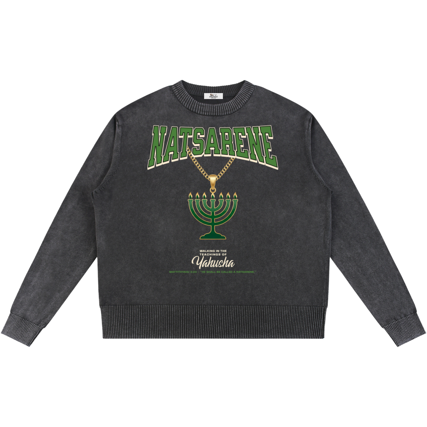 Natsarene Men's Oversized Sweater