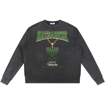 Natsarene Men's Oversized Sweater