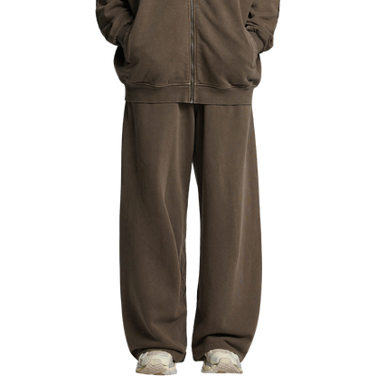 Natsarene Heritage Essential Raw-Edge Sweatpants