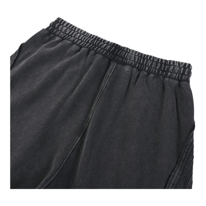 Natsarene Heritage Essential Raw-Edge Sweatpants