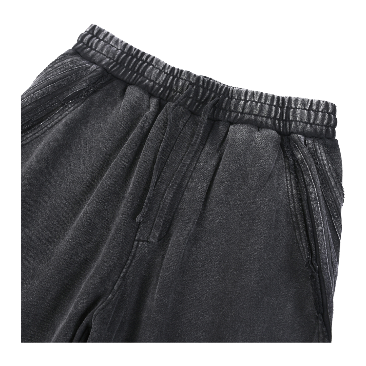 Natsarene Heritage Essential Raw-Edge Sweatpants