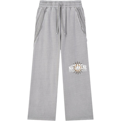Natsarene Heritage Essential Raw-Edge Sweatpants