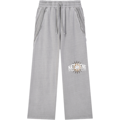 Natsarene Heritage Essential Raw-Edge Sweatpants