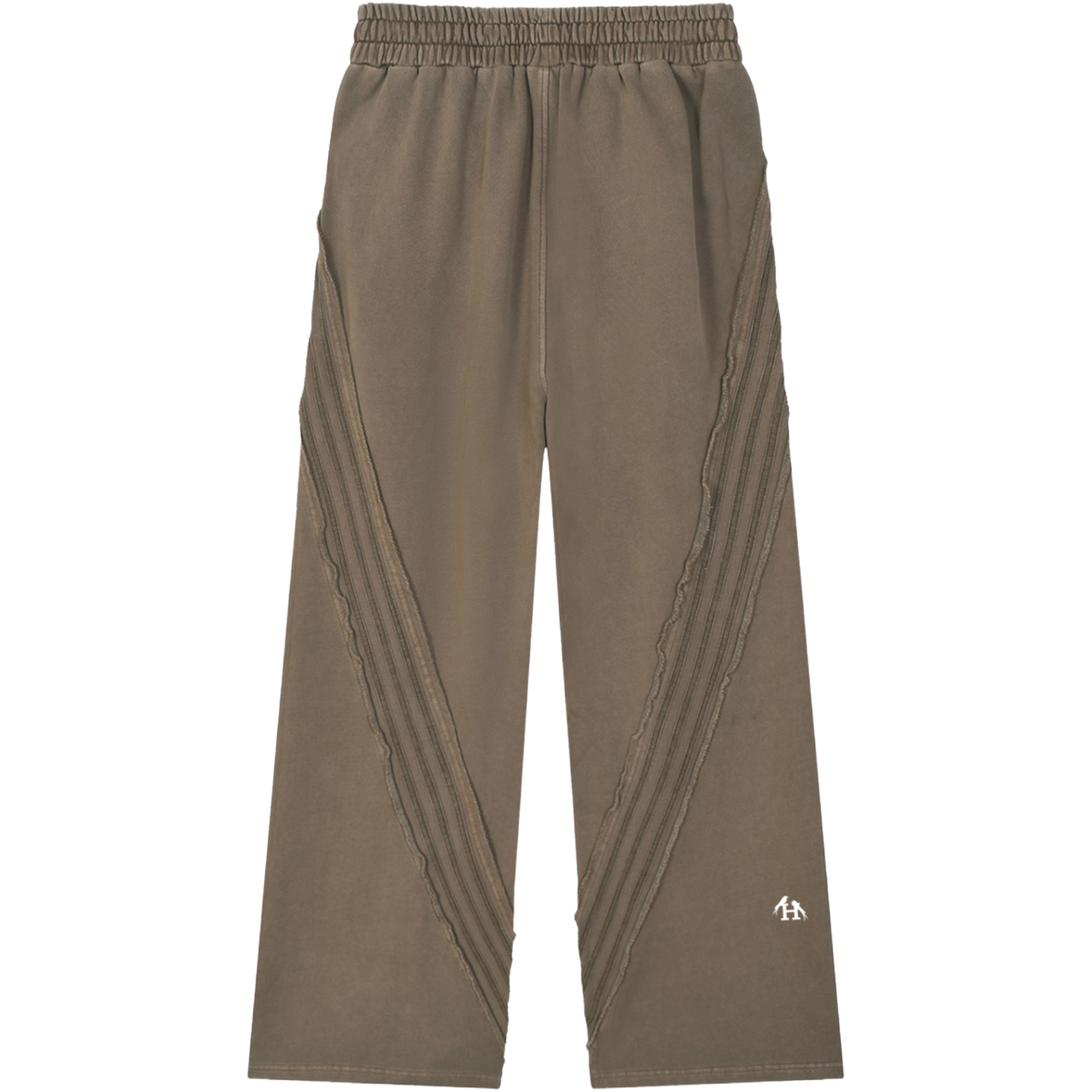 Natsarene Heritage Essential Raw-Edge Sweatpants