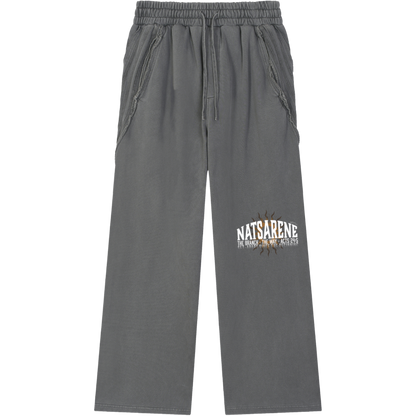 Natsarene Heritage Essential Raw-Edge Sweatpants