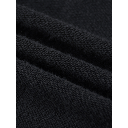 Natsarene Heritage Essential Raw-Edge Zip Hoodie