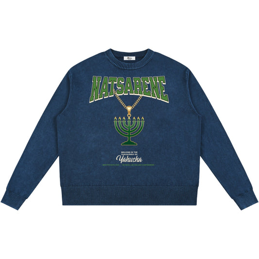 Natsarene Men's Oversized Sweater