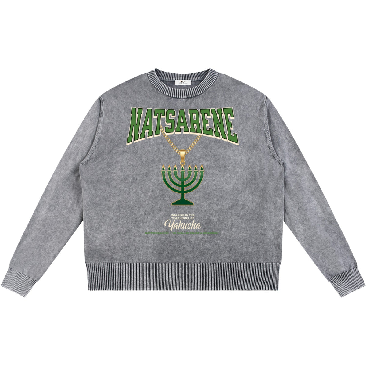 Natsarene Men's Oversized Sweater