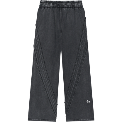 Nazarene Heritage Essential Raw-Edge Black Sweatsuit Bundle