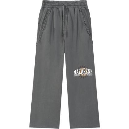 Nazarene Heritage Essential Raw-Edge Sweatpants