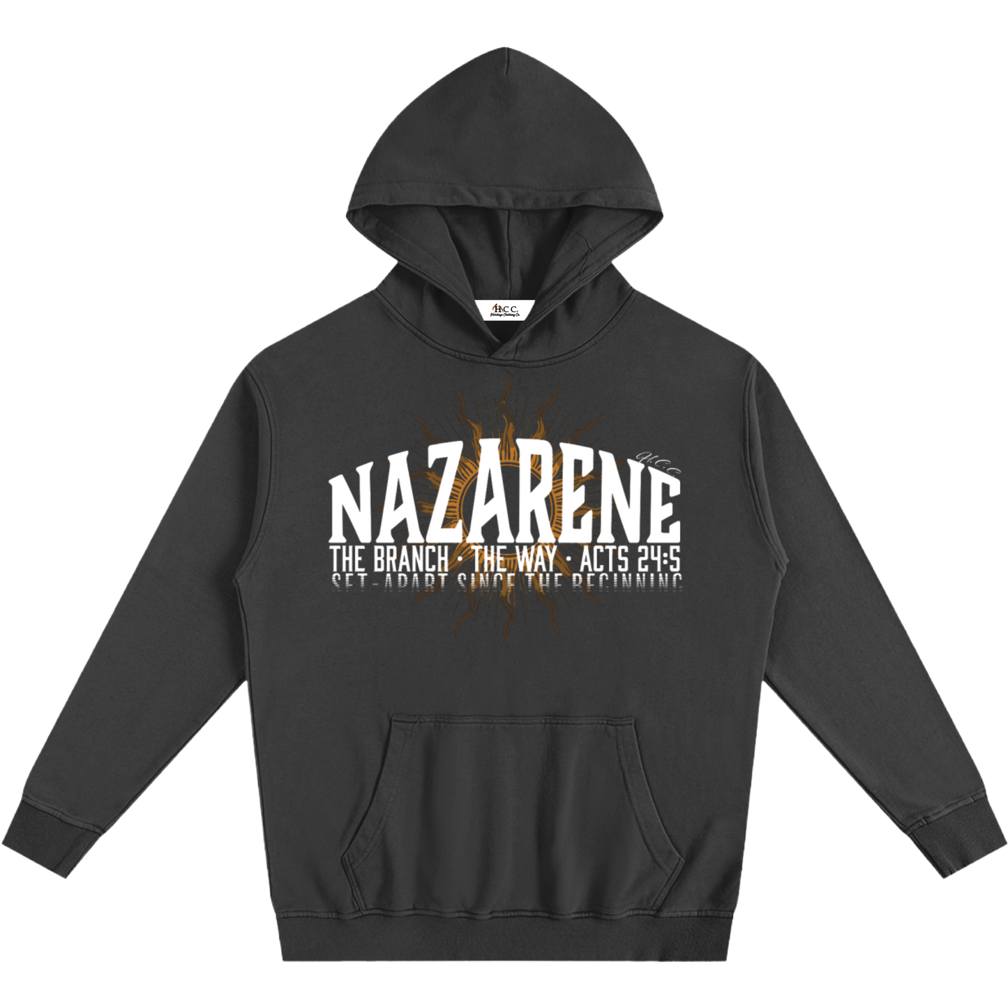 Nazarene Oversized Men's Essential Hoodie