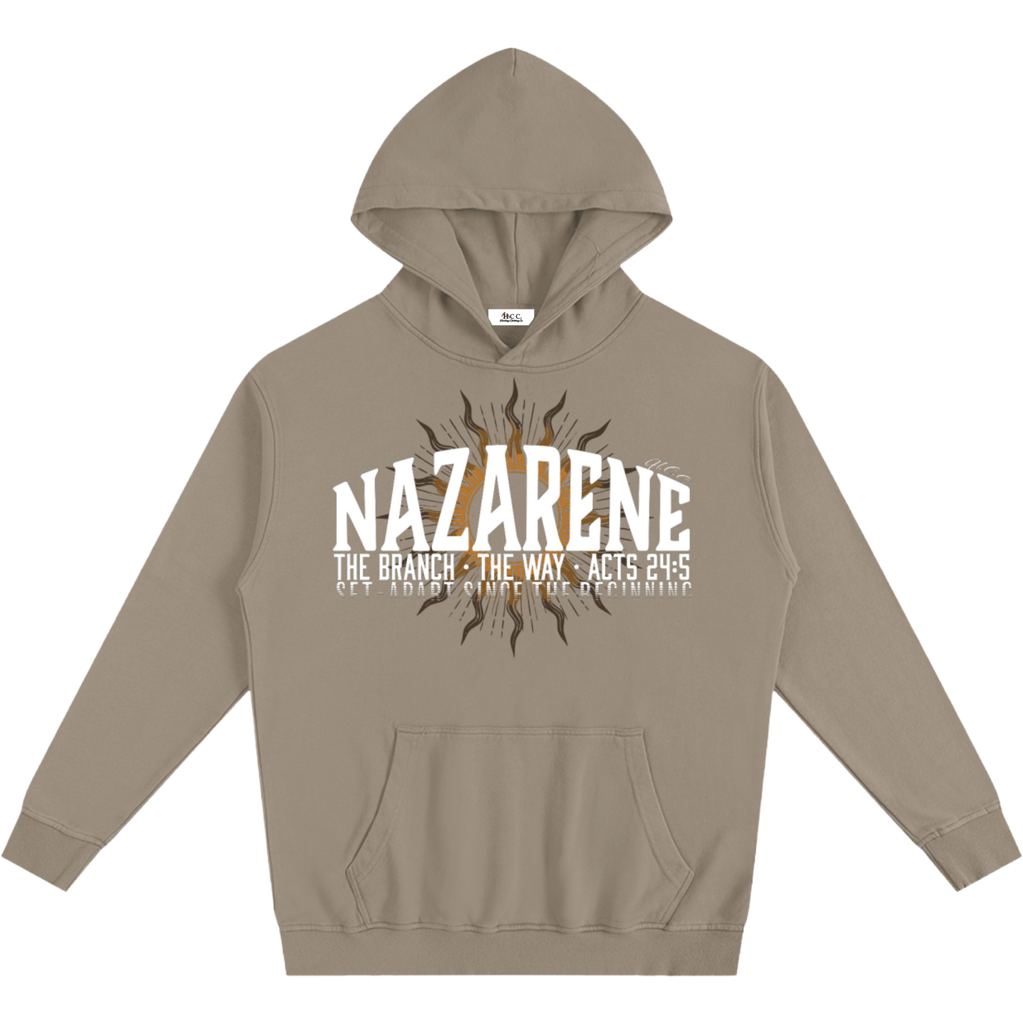 Nazarene Oversized Men's Essential Hoodie