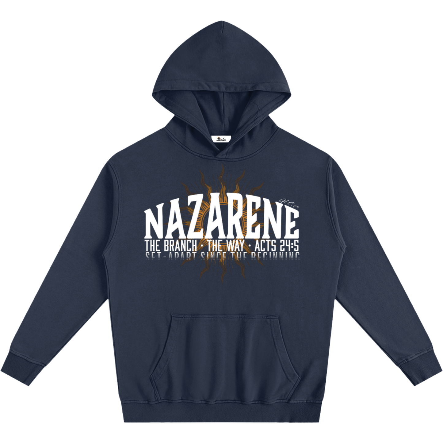 Nazarene Oversized Men's Essential Hoodie