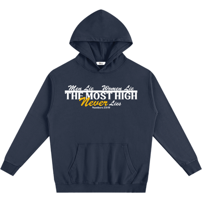 The Most High Never Lies Men's Oversized Essential Hoodie