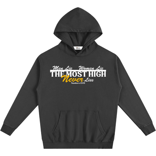 The Most High Never Lies Men's Oversized Essential Hoodie