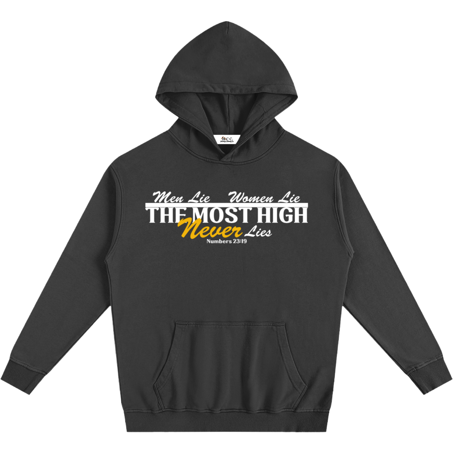 The Most High Never Lies Men's Black Sweatsuit Bundle