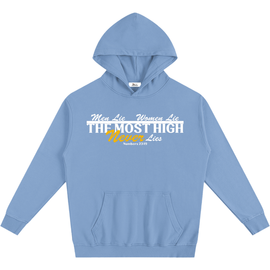 The Most High Never Lies Men's Medium Blue Sweatsuit Bundle