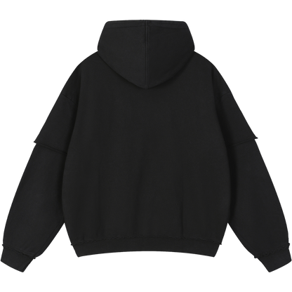 No Fear Raw Edge Hoodie