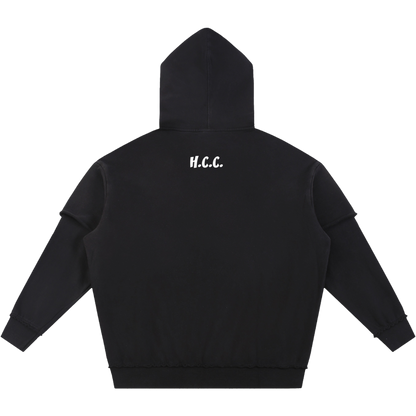 No Fear Raw Edge Hoodie