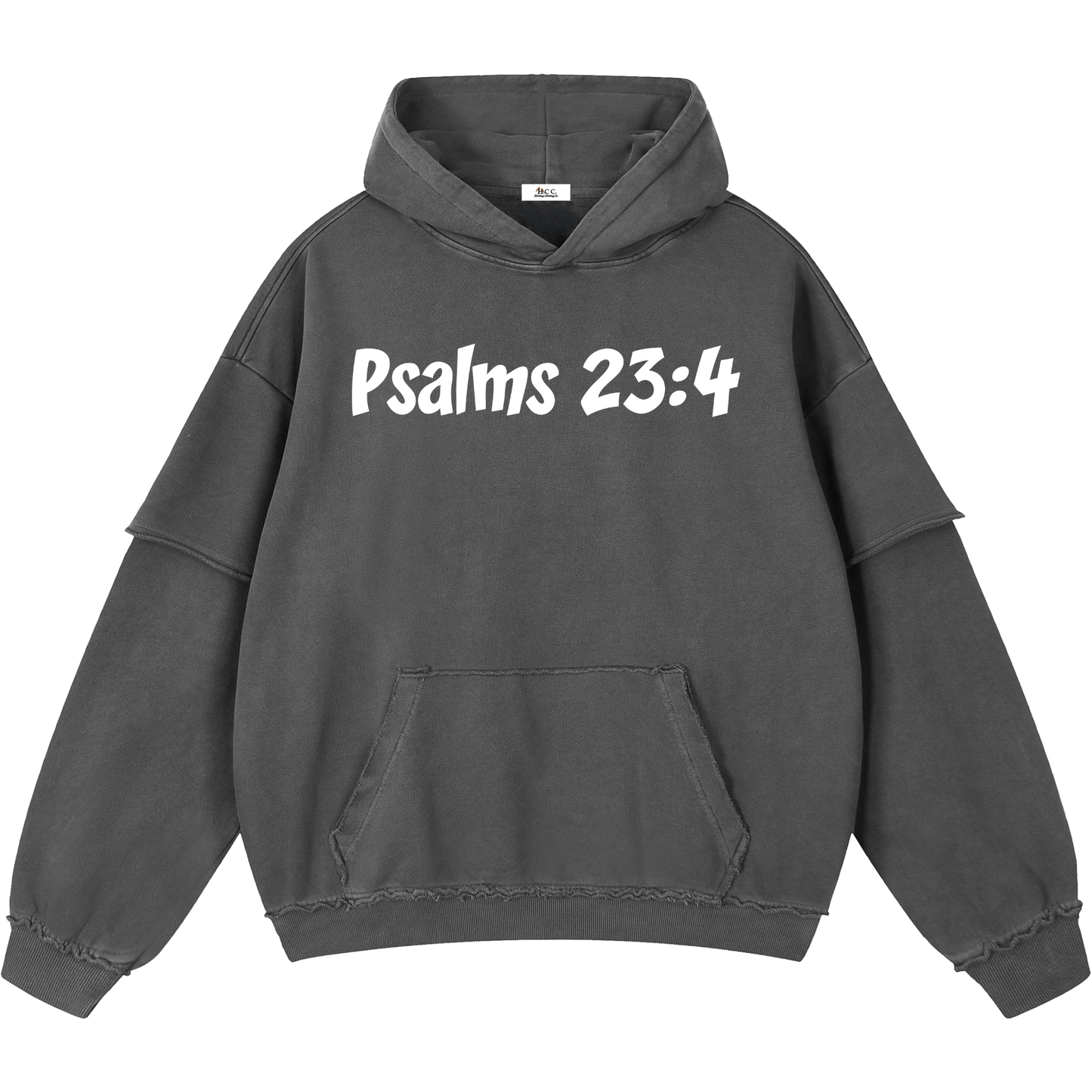 No Fear Raw Edge Hoodie