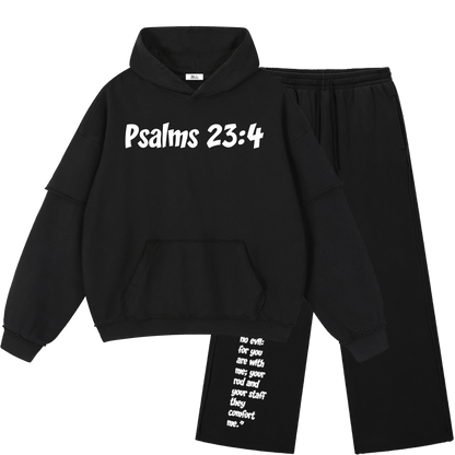 No Fear Raw Edge Black Sweatsuit Bundle