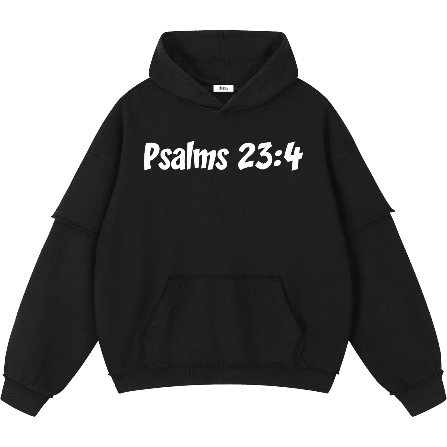 No Fear Raw Edge Hoodie