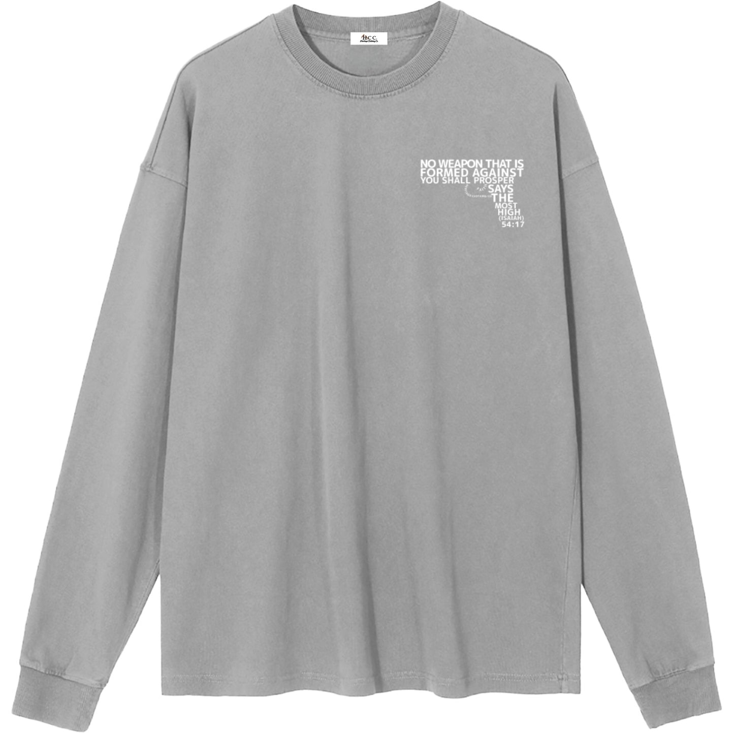No Weapon: Armed Promise Women's Essential Long-Sleeve T-Shirt