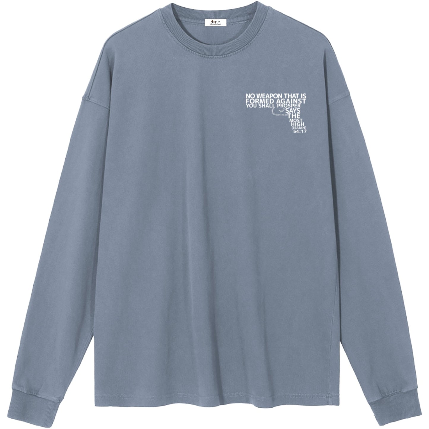 No Weapon: Armed Promise Women's Essential Long-Sleeve T-Shirt