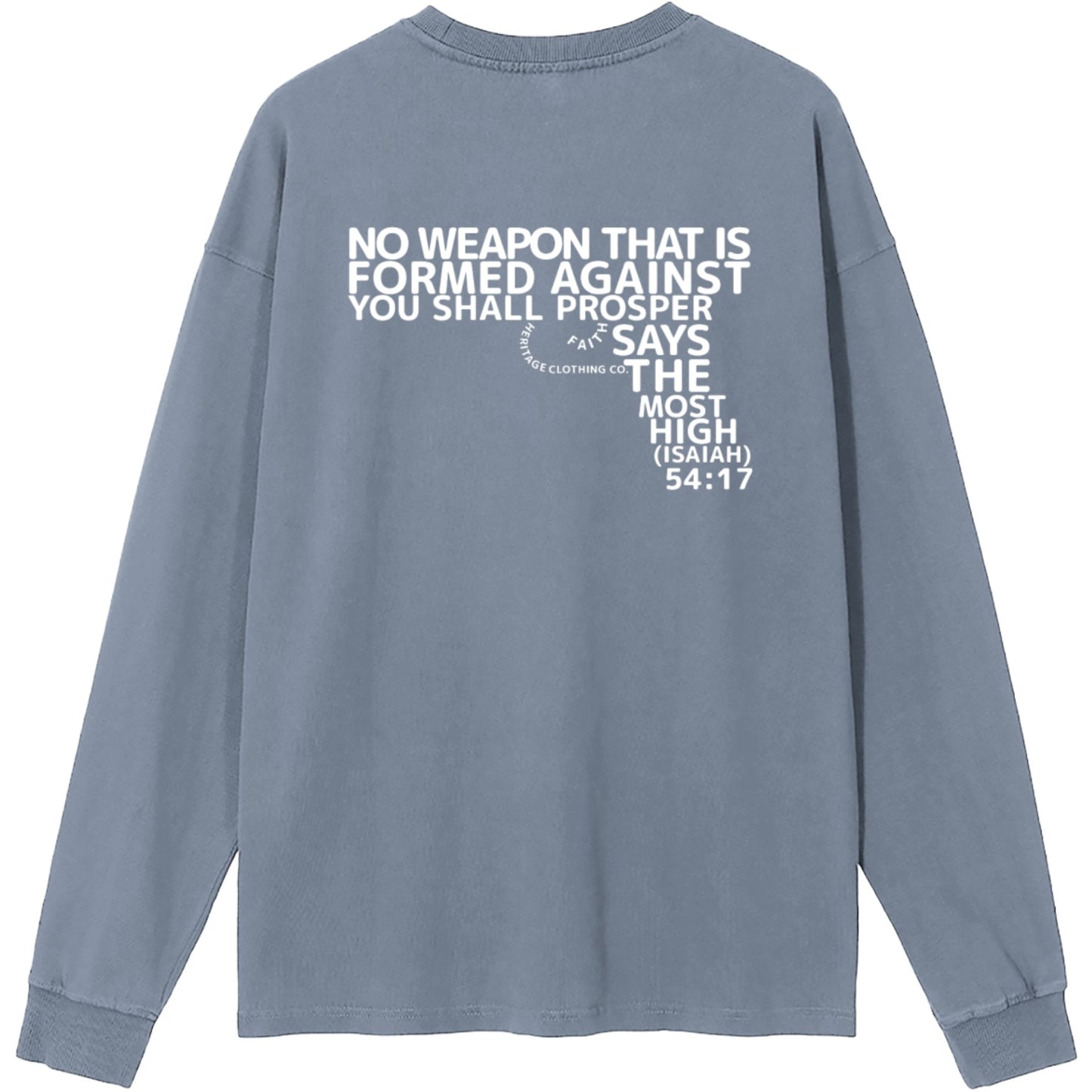 No Weapon: Armed Promise Women's Essential Long-Sleeve T-Shirt