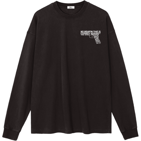 No Weapon: Armed Promise Women's Essential Long-Sleeve T-Shirt