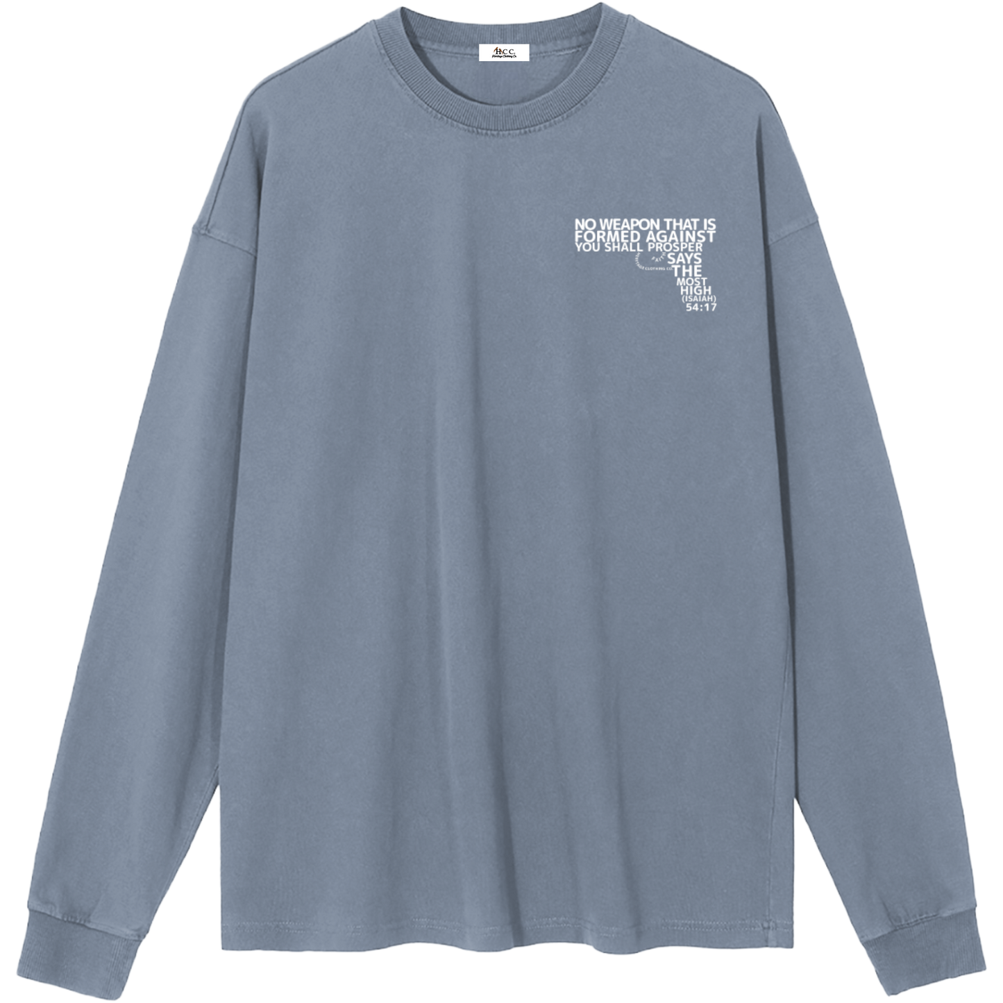 No Weapon: Armed Promise Women's Essential Long-Sleeve T-Shirt