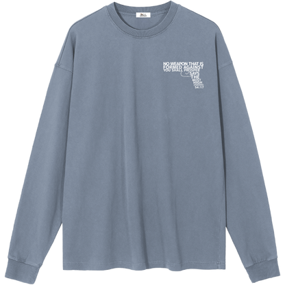 No Weapon: Armed Promise Women's Essential Long-Sleeve T-Shirt