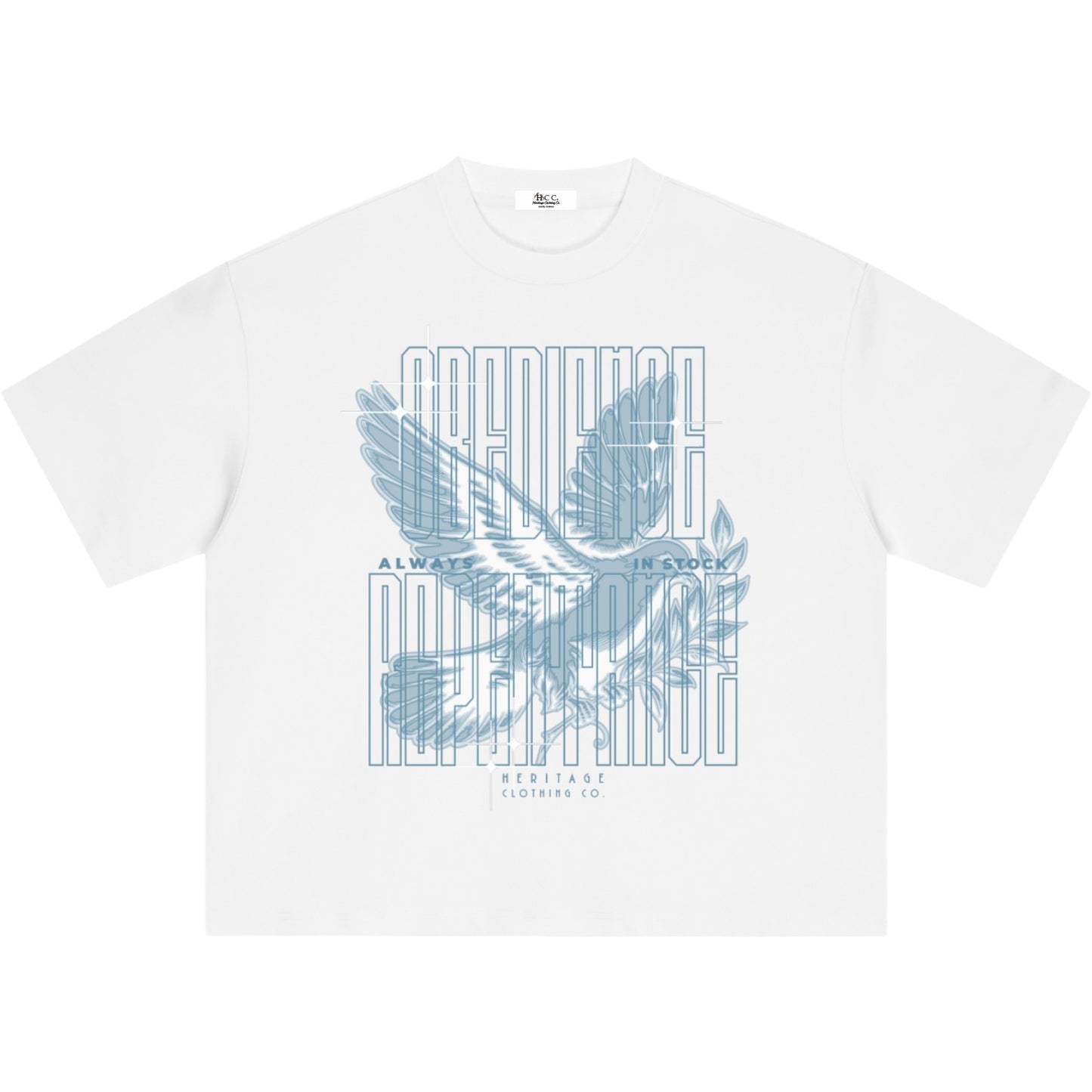 Obedience and Repentance Boxy Oversized T-Shirt