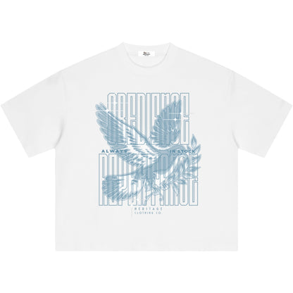 Obedience and Repentance Boxy Oversized T-Shirt
