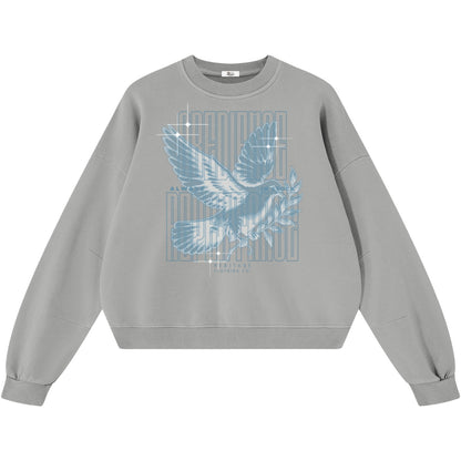Obedience and Repentance Boxy Vintage Sweatshirt