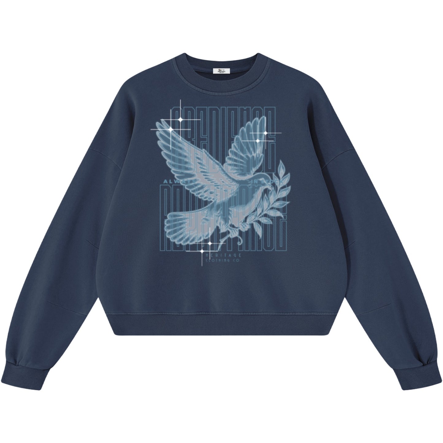 Obedience and Repentance Boxy Vintage Sweatshirt