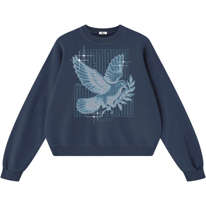 Obedience and Repentance Boxy Vintage Sweatshirt