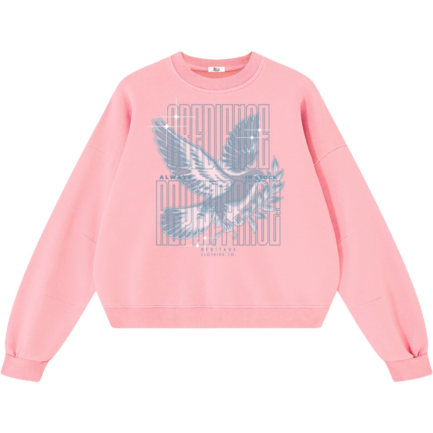 Obedience and Repentance Boxy Vintage Sweatshirt